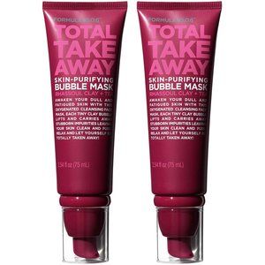 Qty (2) Formula 10.0.6 Total Take Away Skin-Purifying Rhassoul Clay Bubble Mask